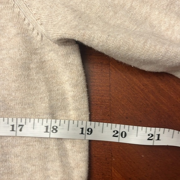 Northern Reflections Women’s Mock turtleneck Oatmeal Beige Medium Petite - Picture 5 of 7